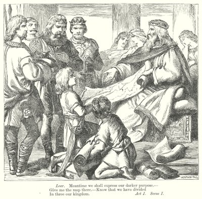 King Lear by Henry Courtney (after) Selous
