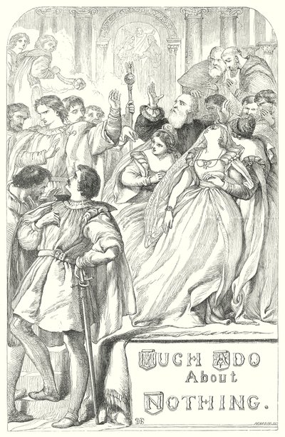 Much Ado About Nothing by Henry Courtney (after) Selous