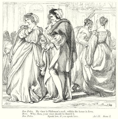 Much Ado About Nothing by Henry Courtney (after) Selous