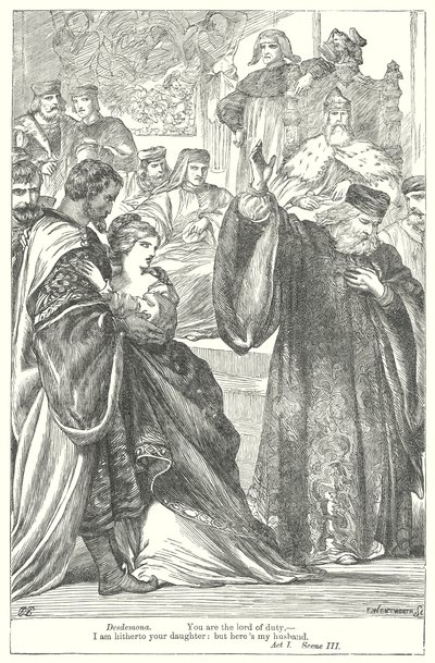 Othello by Henry Courtney (after) Selous
