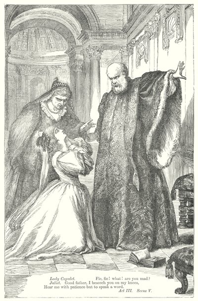 Romeo and Juliet by Henry Courtney (after) Selous
