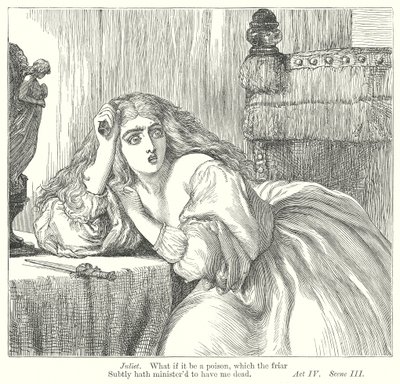Romeo and Juliet by Henry Courtney (after) Selous