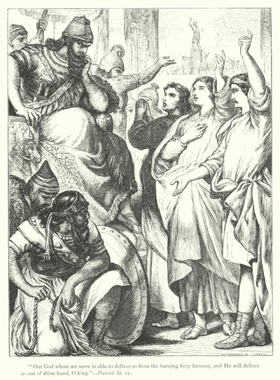 The Fiery Furnace by Henry Courtney (after) Selous