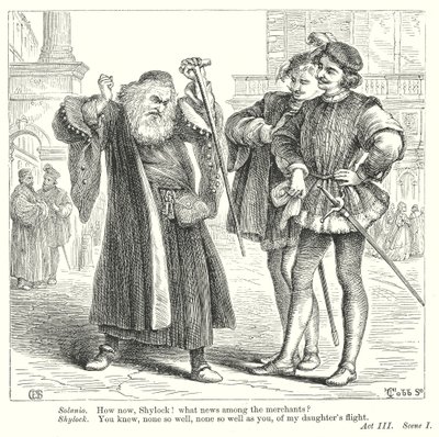 The Merchant of Venice by Henry Courtney (after) Selous