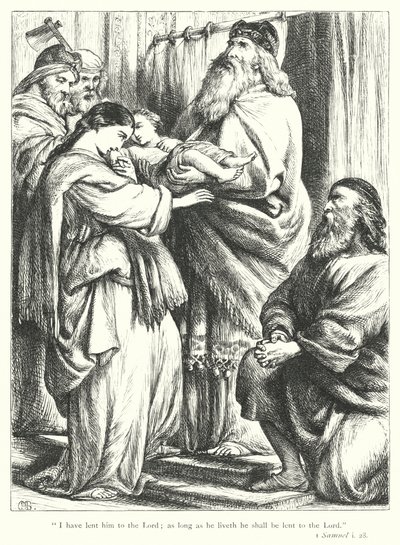 The Presentation of Samuel by Henry Courtney (after) Selous