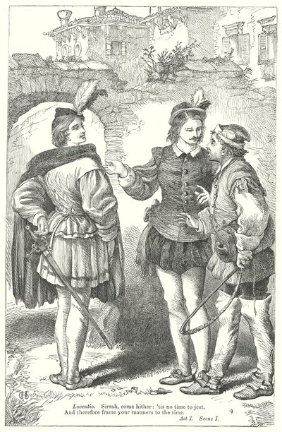 The Taming of the Shrew by Henry Courtney (after) Selous