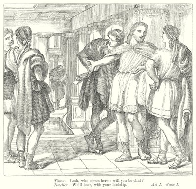 Timon of Athens by Henry Courtney (after) Selous