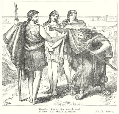 Troilus and Cressida by Henry Courtney (after) Selous