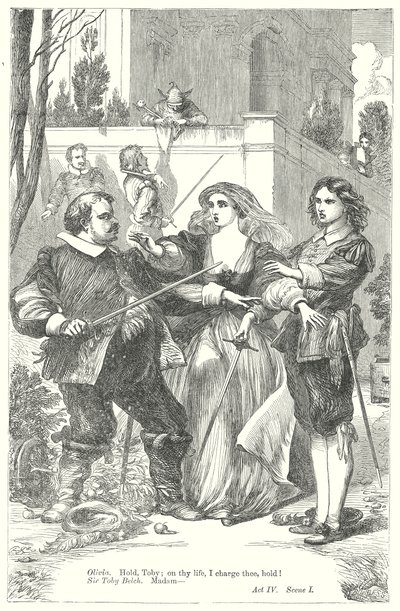 Twelfth Night by Henry Courtney (after) Selous
