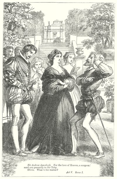 Twelfth Night by Henry Courtney (after) Selous
