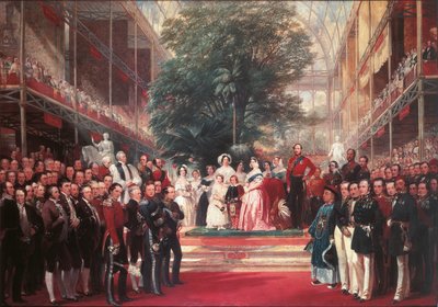 Queen Victoria inaugurating The Great Exposition in Hyde Park by Henry Courtney Selous