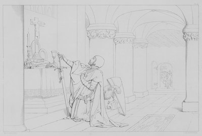 Episode from Life of Robert Bruce, According to Sir Walter Scott by Henry Courtney after Selous