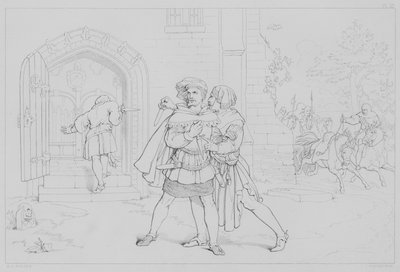 Episode from Life of Robert Bruce, According to Sir Walter Scott by Henry Courtney after Selous