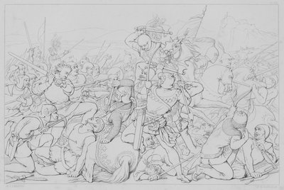 Episode from Life of Robert Bruce, According to Sir Walter Scott by Henry Courtney after Selous