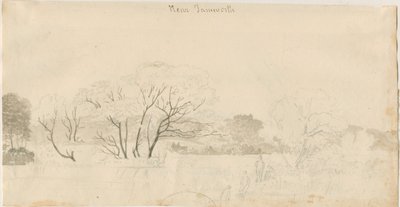 Tamworth - Distant View by Henry Curzon Allport