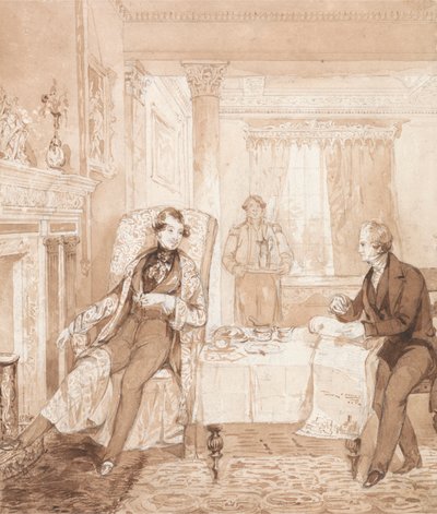 The Life of a Nobleman: Scene the First - The Inheritance by Henry Dawe