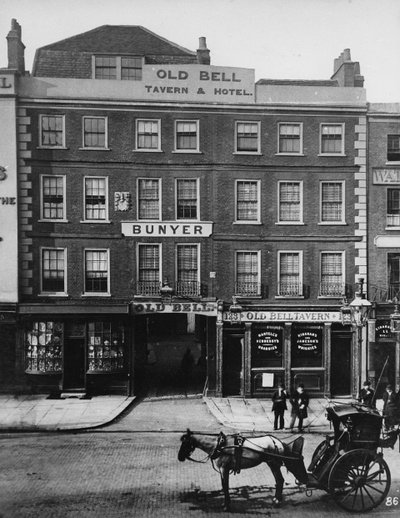 The Old Bell Inn, High Holborn, c.1884 by Henry Dixon