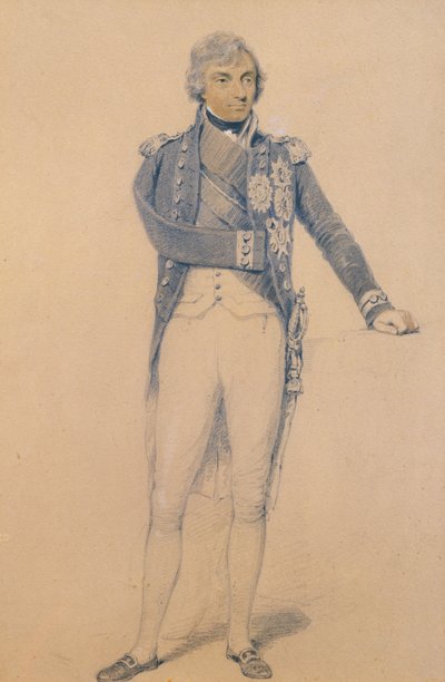 Horatio Nelson by Henry Edridge