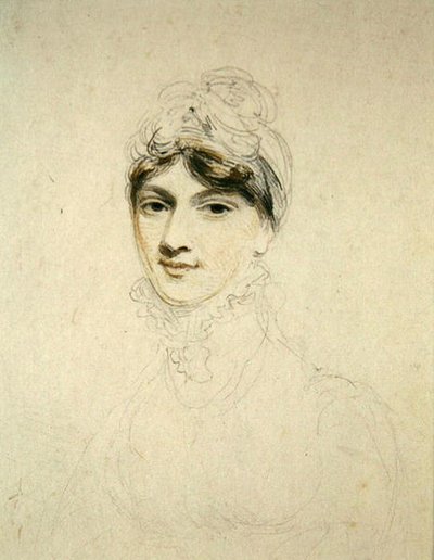Portrait of a Young Lady by Henry Edridge
