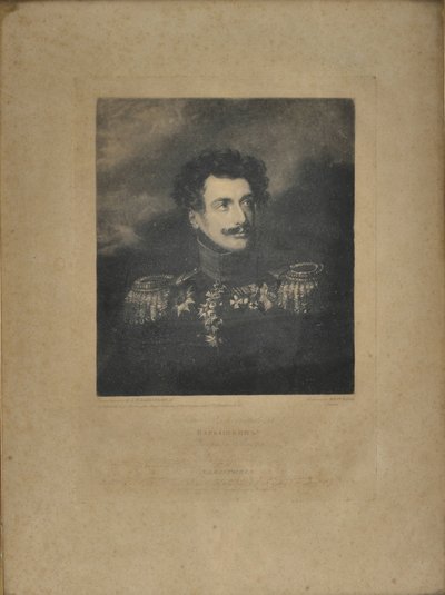 Portrait of General Lev Alexandrovich Naryshkin 1785-1846 by Henry Edward Dawe