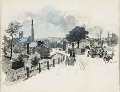 Blackley, A Ragged School Trip to Boggart Hole Clough by Henry Edward Tidmarsh