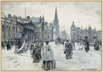 Chorlton Town Hall, School of Art, Cavendish Street Chapel by Henry Edward Tidmarsh