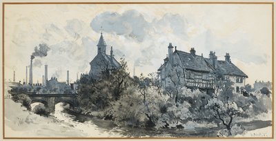 Clayton Old Hall by Henry Edward Tidmarsh