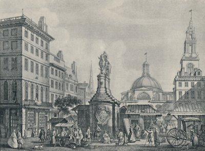 The Stocks Market, 1738, 1920 by Henry Fletcher