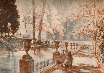 The Luxembourg Paris Loves Trees and Children by Henry Franks Waring