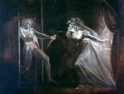 Lady Macbeth Seizing the Daggers, exhibited 1812 by Johann Heinrich Füssli