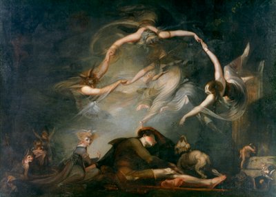 The Shepherds Dream, from Paradise Lost by Johann Heinrich Füssli