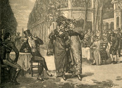 Beaus and Belles of the Regency Period by Henry Gillard Glindoni