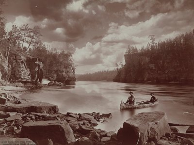 Lower Jaws, Dells of the Wisconsin, 1903 by Henry Hamilton Bennett
