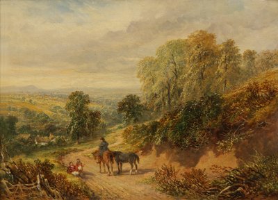 On the Heath at Old Storridge, Worcestershire by Henry Harris Lines