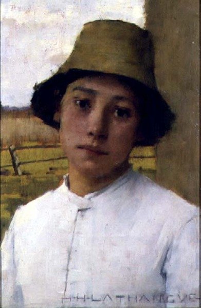 The Young Farmhand, c.1885 by Henry Herbert La Thangue
