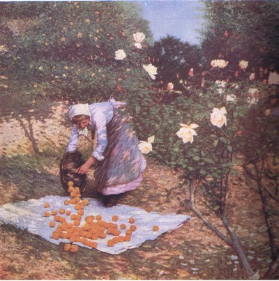 Provencal winter, Bibbys Annual, 1916-1917 by Henry Herbert after La Thangue