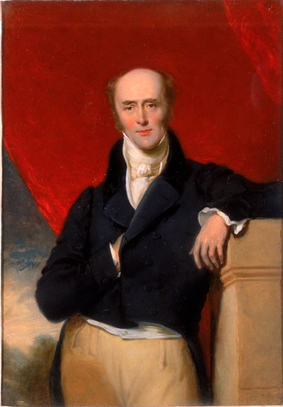 Portrait of the Right Honourable Earl Grey K.G., 1848 by Henry Hetherington Emmerson