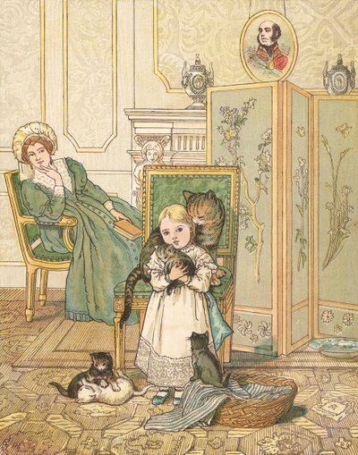 The Princess and Her Kittens by Henry Hetherington Emmerson