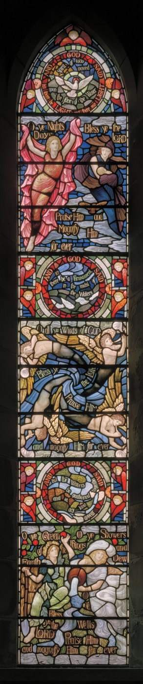 Benedicite Window by Henry Holiday