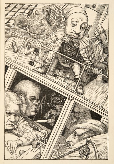 He had wholly forgotten his name, from The Hunting of the Snark, an Agony in Eight Fits, by Lewis Carroll by Henry Holiday