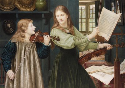 Duet by Henry Holiday
