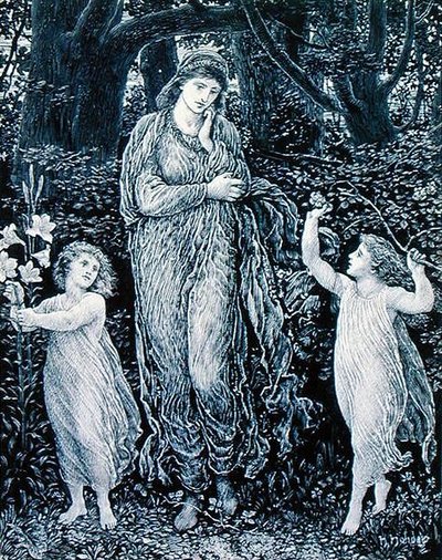 The Bonnie Bairns by Henry Holiday