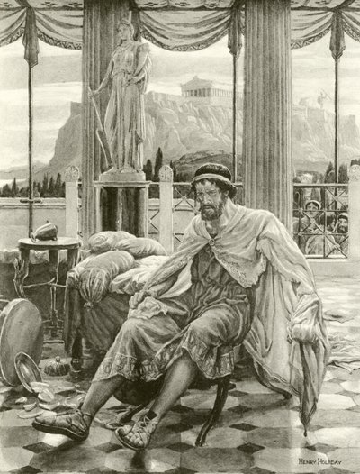 Timon of Athens by Henry Holiday