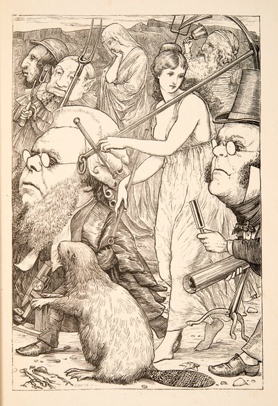 To pursue it with forks and hope, pub. 1876 by Henry Holiday