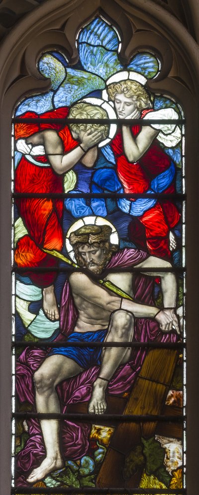 Westminster, St Margaret, James Powell & Sons, Henry Holiday, The Passion Of Christ by Henry Holiday