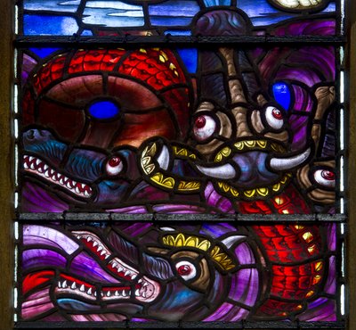 The Dragons (detail) by Henry Holiday