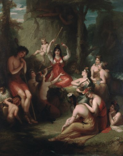 Comus Listening to the Incantations of Circe, 1831 by Henry Howard