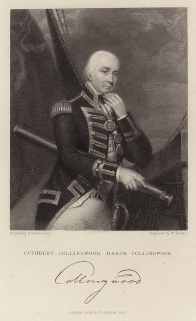 Portrait of Cuthbert Collingwood by Henry Howard