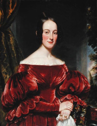 Portrait of Mrs. Robert Lowden, c.1837 by Henry Inman