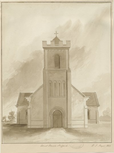 Stafford - Christ Church by Henry James Noyes